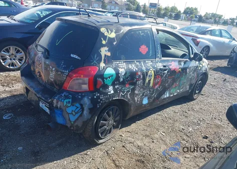 2007 Toyota Yaris z USA, uszkodzony, nr VIN JTDJT923975072402